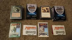 Magic the Gathering Judgment Started Decks Inudation Painflow Complete NM - Image 1