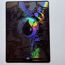 Magic The Gathering Mtg Raised Foil Venom Island Secret Lair Near Mint Rare - Image 1