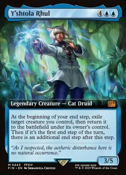MTG Y'shtola Rhul - Extended Art, NM-Mint, English Final Fantasy - Image 1