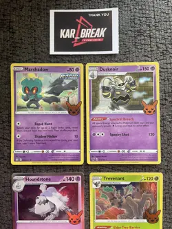 2023 TCG Pokemon HALLOWEEN HOLO Lot🔥🔥Gengar-Pikachu-Mimikyu + More/see Pics - Image 2