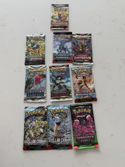 Sword & Shield / Scarlet & Violet Pokemon Booster Pack Lot (NEW/SEALED) - Image 1