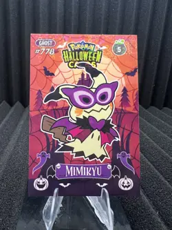 Mimikyu #5 - Circle Holo - Collectoons Halloween 2025 - Pokemon Card - Image 1