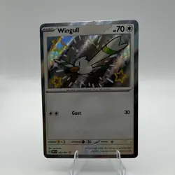 Wingull 203/091 SV: Paldean Fates Shiny Rare Holo English Basic - Image 1