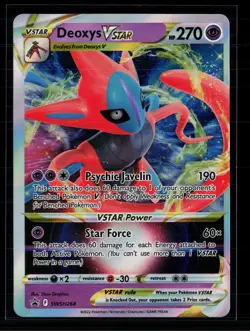 Pokemon 2022 Silver Tempest Deoxys VSTAR #SWSH268 - Image 1