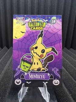 Mimikyu #18 - Circle Holo - Collectoons Halloween 2025 - Pokemon Card - Image 1
