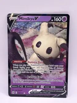 Pokemon TCG Mimikyu V 068/172 Ultra Rare NM Mint Brilliant Stars - Image 1