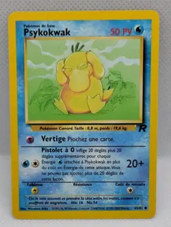 Carte Pokemon PSYKOKWAK 65/82 Team Rocket ED2 Wizards 2001 FR NEAR MINT - Image 1