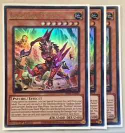 3x Kashtira Fenrir 1st Edition Ultra Rare RA05-EN024 Yu-Gi-Oh! - Image 1