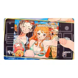 O-P OPCG TCG CCG Table Pad Nami Playmat 12 Trading Card Game Mat Mousepad - Image 1