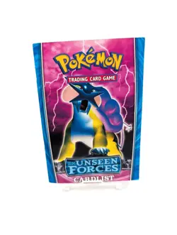 Pokemon Trading Card Game Ex Unseen Forces Cardlist And Rulebook - Image 2