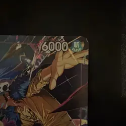 One Piece Card Game Trafalgar Law P-093 Promo English Holo 6000 Power Cost 4 - Image 3