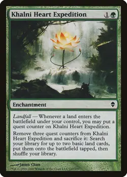 [MTG] Khalni Heart Expedition (167) (ZEN) LP-HP - Image 1