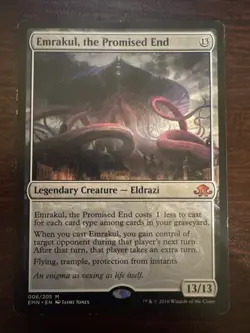 Emrakul, the Promised End - Eldritch Moon - EMN 006/205 - Mythic MTG Magic (75) - Image 1