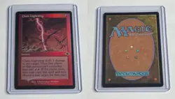 CHAIN LIGHTNING (RETRO FRAME) 316 DOMINARIA REMASTERED MTG FOIL NM/M - Image 3
