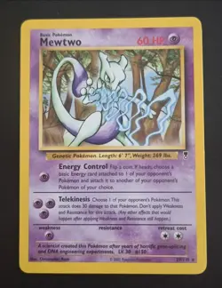 Pokemon Card Mewtwo 29/110 Legendary Collection NM ENG Christopher Rush - Image 1