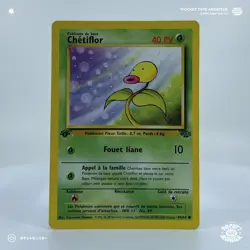 CHETIFLOR 49/64 EDITION 1 ED1 Jungle VF FR Carte Pokemon - Image 2