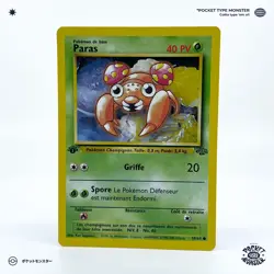 PARAS 59/64 Jungle Edition 1 ED1 VF FR Carte Pokemon - Image 2