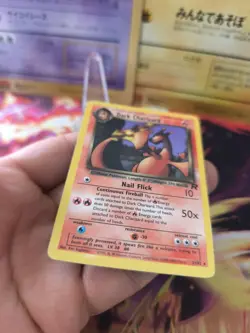 Pokemon Karte Card DARK Charizard Dunkles Glurak Team Rocket English Wotc Exc-NM - Image 4