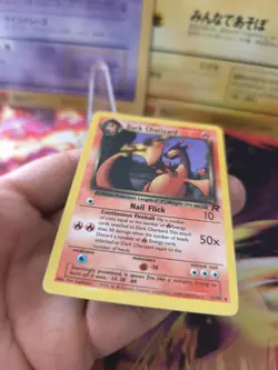 Pokemon Karte Card DARK Charizard Dunkles Glurak Team Rocket English Wotc Exc-NM - Image 5