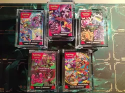 5x Pokemon Booster Bundle ENGLISCH OVP Inkl. Acrylcase - Image 1