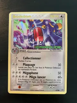 Carte Pokemon : Brouhabam 3/106 Reverse Ex Emeraude Francaise - Image 1