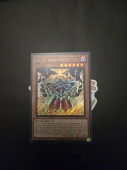Archfiend's Advent BLTR-EN046 Secret Rare 1st Edition Near Mint Yu-Gi-Oh! - Image 1
