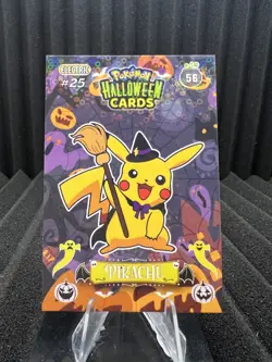 Pikachu #56 - Circle Holo - Collectoons Halloween 2025 - Pokemon Card - Image 1
