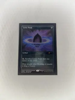 Lotus Petal (Foil Etched) Unique and Miscellaneous Promos Foil - Image 1