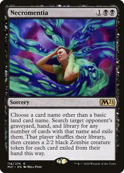 Necromentia [Core Set 2021] Near Mint - Image 1