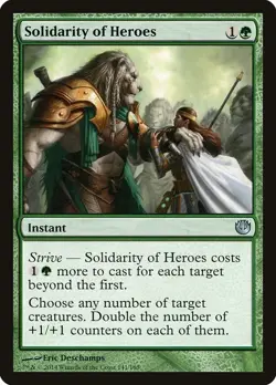[MTG] Solidarity of Heroes (141) (JOU) LP-HP - Image 1
