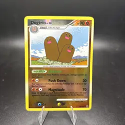 Dugtrio Platinum 24/127 Vintage Pokemon Card Near Mint NM Reverse Holo -j - Image 1