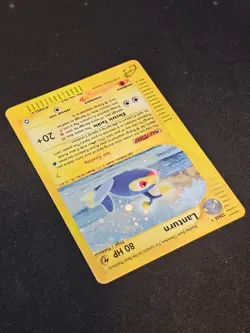 Pokemon TCG Lanturn H15 Holo Aquapolis Mint Near Mint - Image 3