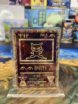 Pokemon TCG Ancient Mew Promo DAMAGED Holo Movie English 1999 - 2 - Image 1