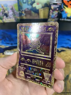 Pokemon TCG Ancient Mew Promo DAMAGED Holo Movie English 1999 - 2 - Image 3