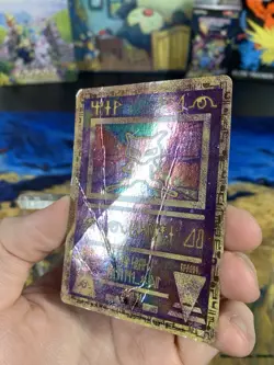 Pokemon TCG Ancient Mew Promo DAMAGED Holo Movie English 1999 - 2 - Image 4