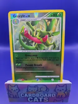 2008 POKEMON GROVYLE 40/106 GREAT ENCOUNTERS -UNCOMMON- REVERSE HOLO - Image 1
