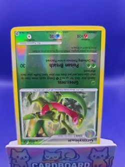 2008 POKEMON GROVYLE 40/106 GREAT ENCOUNTERS -UNCOMMON- REVERSE HOLO - Image 2