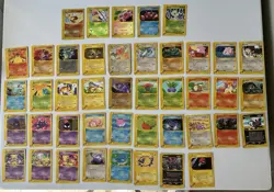 Lot Of 43 Pokemon Expedition E-Reader WOTC Vintage 2002 4 Holos Included 1 Promo - Image 1