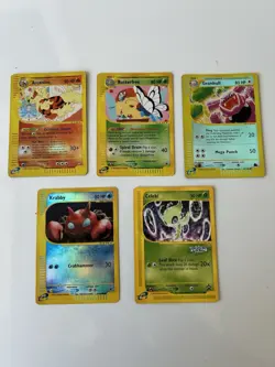 Lot Of 43 Pokemon Expedition E-Reader WOTC Vintage 2002 4 Holos Included 1 Promo - Image 2