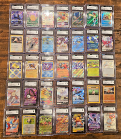LOT of 35 x Pokemon CGC Mixed Graded Slabs 100% English Pokemon **Fresh Grades** - Image 1