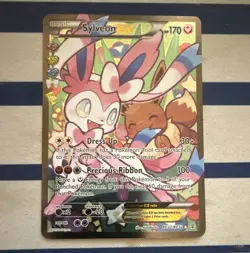 NM Pokemon TCG Sylveon EX RC32/32 Radiant Collection ENG UR - Image 1