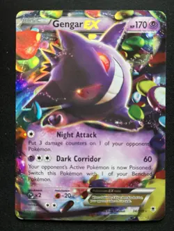 Pokemon: Gengar EX 34/119 Ultra Rare Holo Phantom Forces - Image 1