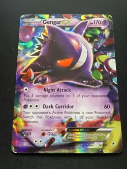 Pokemon: Gengar EX 34/119 Ultra Rare Holo Phantom Forces - Image 2