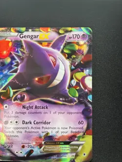 Pokemon: Gengar EX 34/119 Ultra Rare Holo Phantom Forces - Image 3