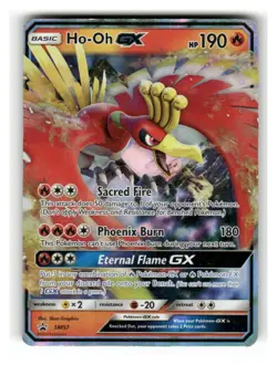 Ho-Oh GX - SM57 Holo Promo Sun & Moon Promo Pokemon Lightly Played - Image 1