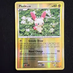 Plusle LP+ Reverse Holo 76/147 Uncommon Supreme Victors Pokemon 2009 Yuka Morii - Image 1