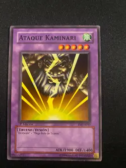 Kaminari Attack Common Spanish 1st MRD-041 PMT-S041 Light Play Yu-Gi-Oh! - Image 1