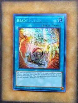 Yugioh Ready Fusion MP22-EN163 Secret Rare 1st Ed NM - Image 1