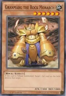 Granmarg the Rock Monarch SR01-EN006 Yu-Gi-Oh 1st Edition MP - Image 1