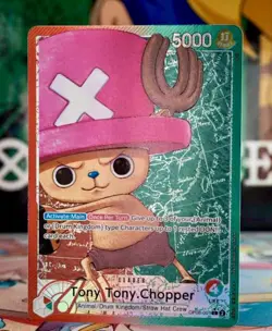 Tony Tony Chopper (OP08-001) English Alt Art Leader - One Piece Foil Card OP08 - Image 1